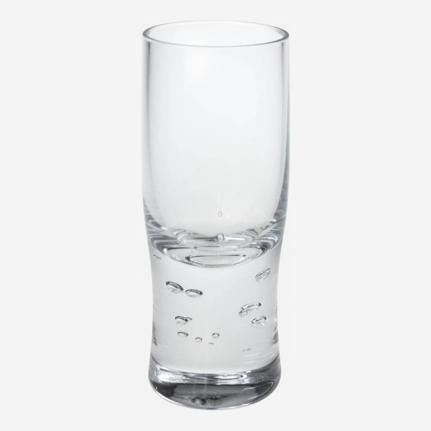 4er-Set Schnapsgläser aus Bläschenglas – 40 ml