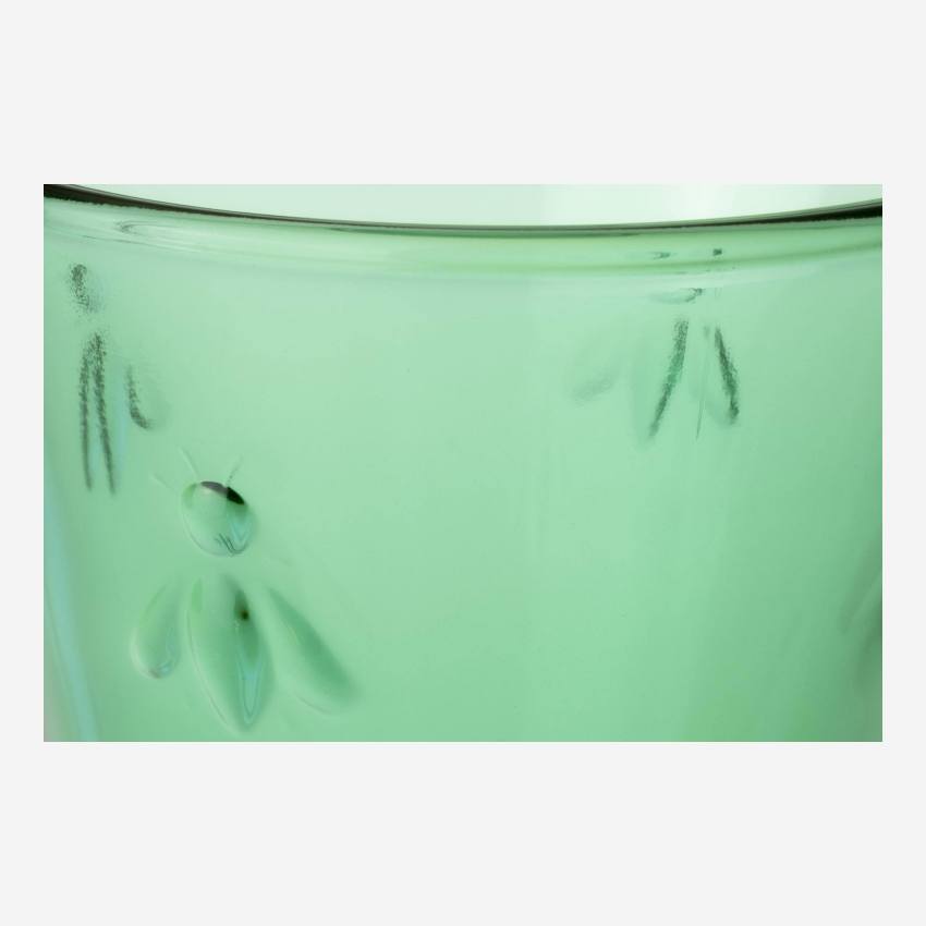 4er-Set Trinkbecher aus Glas - 260 ml - Farbig