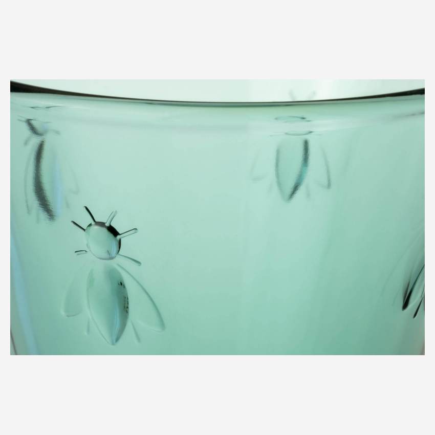 4er-Set Trinkbecher aus Glas - 260 ml - Farbig