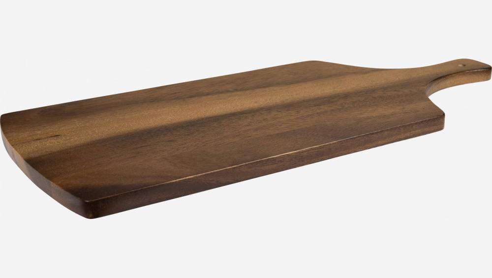 Acacia houten snijplank - 49,5 cm - Naturel