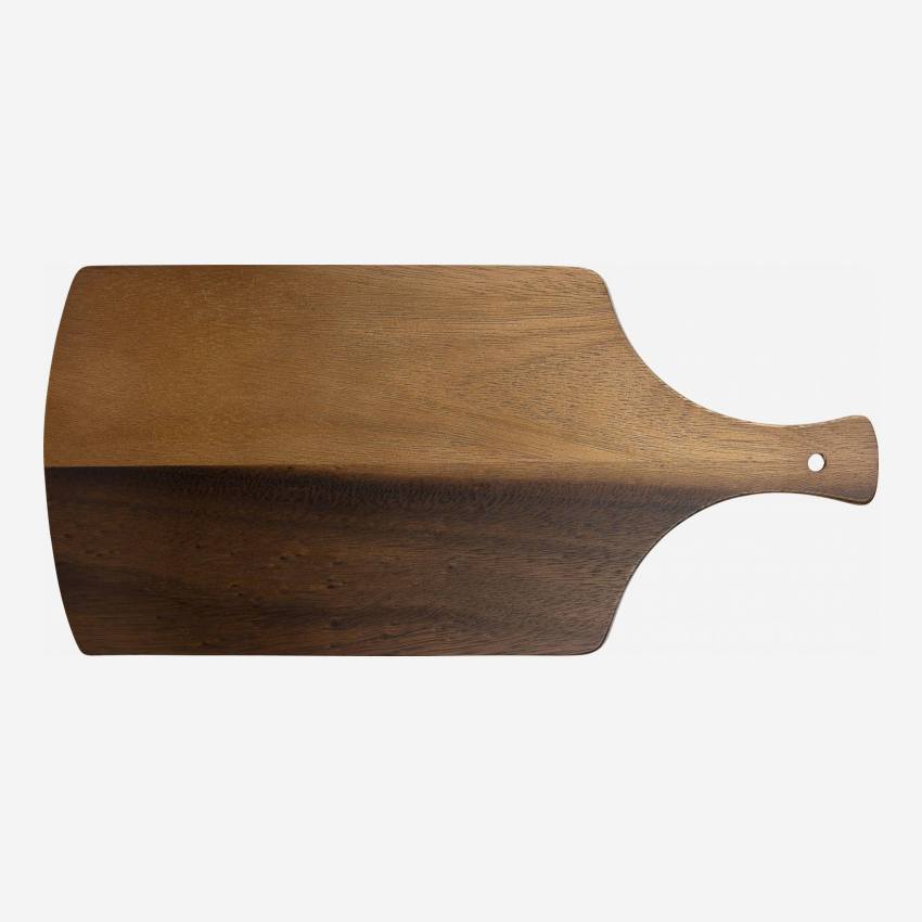 Tabla de corte de madera de acacia - 39,5 cm - Natural