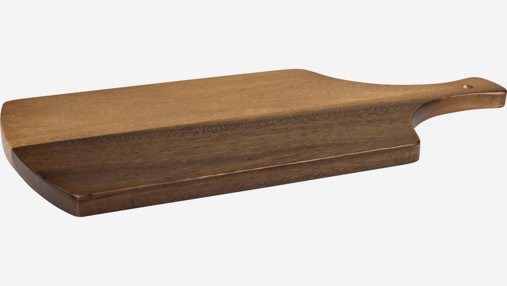 Tagliere in legno di acacia - 39,5 cm - Naturale