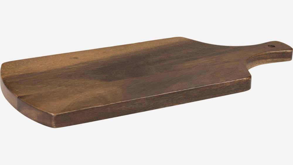 Acacia houten snijplank - 31,5 cm - Natuurlijk