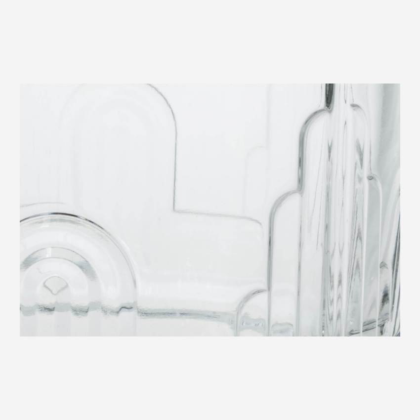 Set van 4 whiskyglazen van glas – Transparant