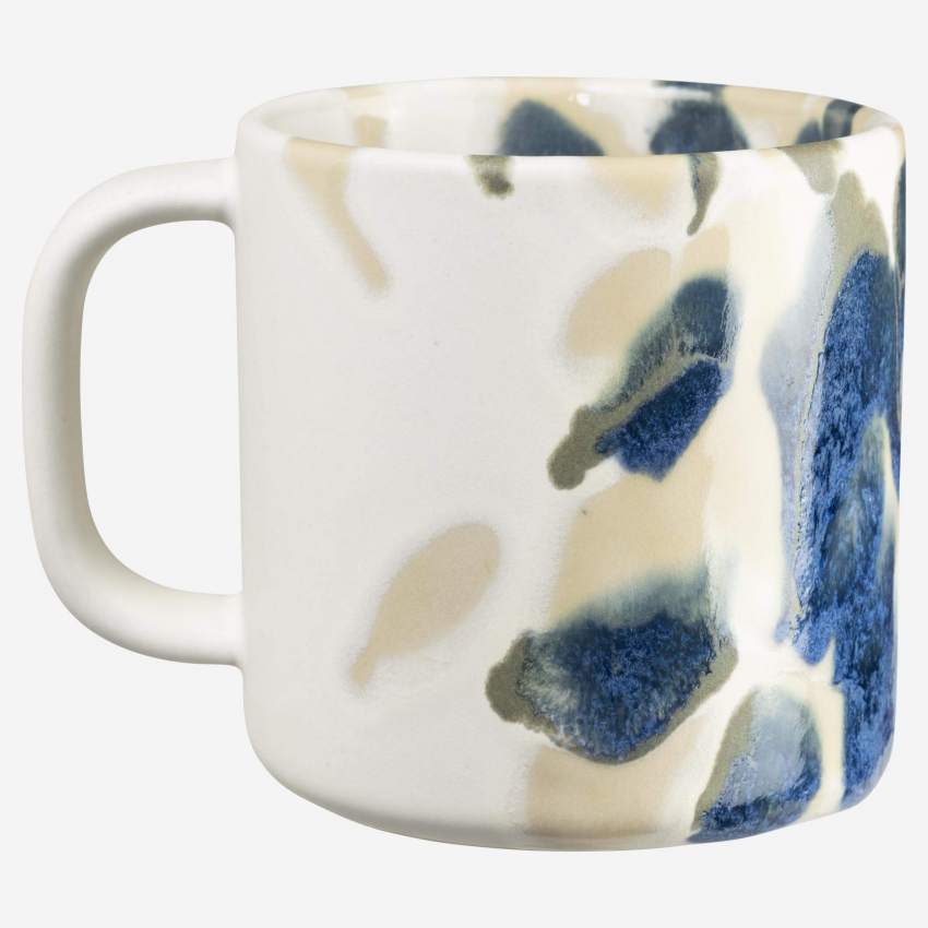 Tasse aus Sandstein - Blau