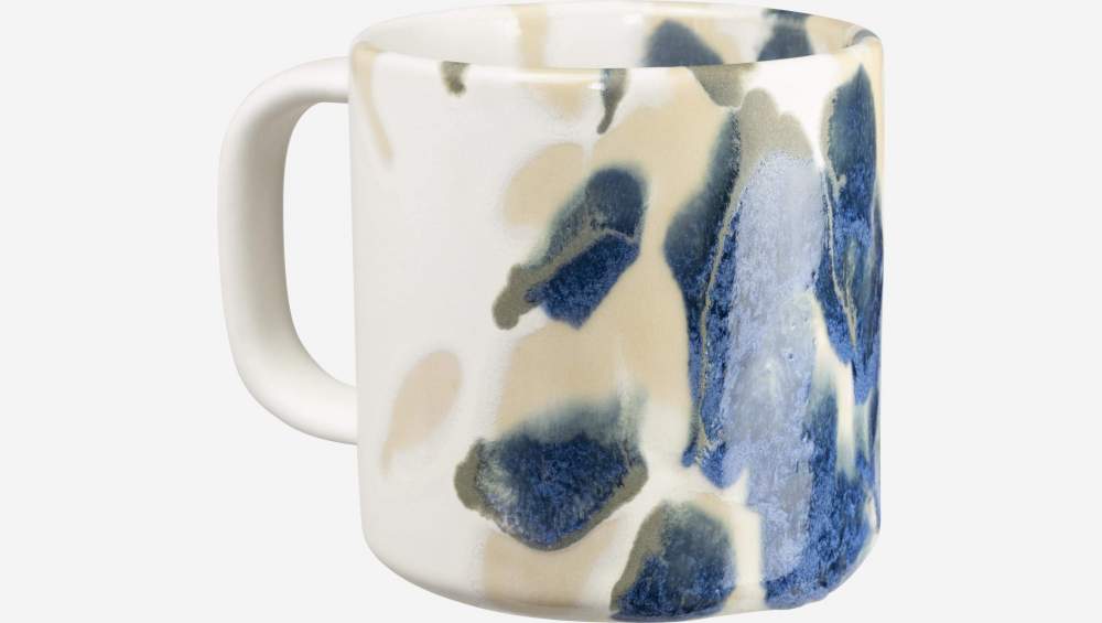 Tasse aus Sandstein - Blau