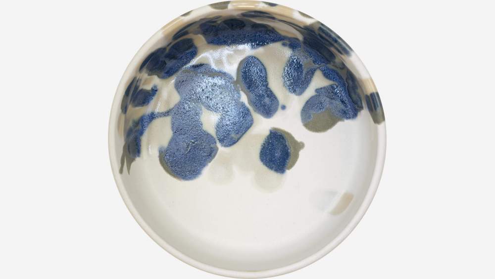 Ciotola in arenaria - 13,5 cm - Blu