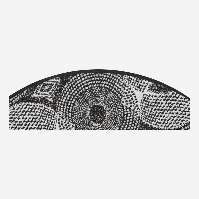 Scheibenförmiger Leuchtenschirm aus Baumwolle - 50 cm - Tasmanie-Motiv