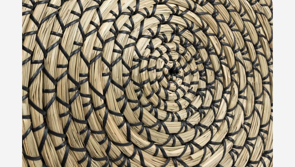 Korb aus Seegras - 42 x 40 cm - Naturfarben