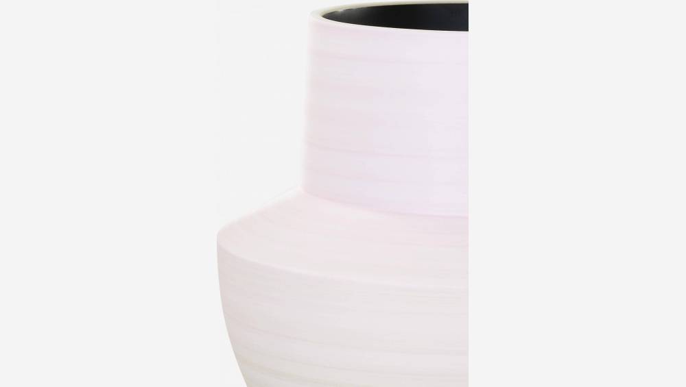 Vaso in arenaria - 25 cm - Rosa