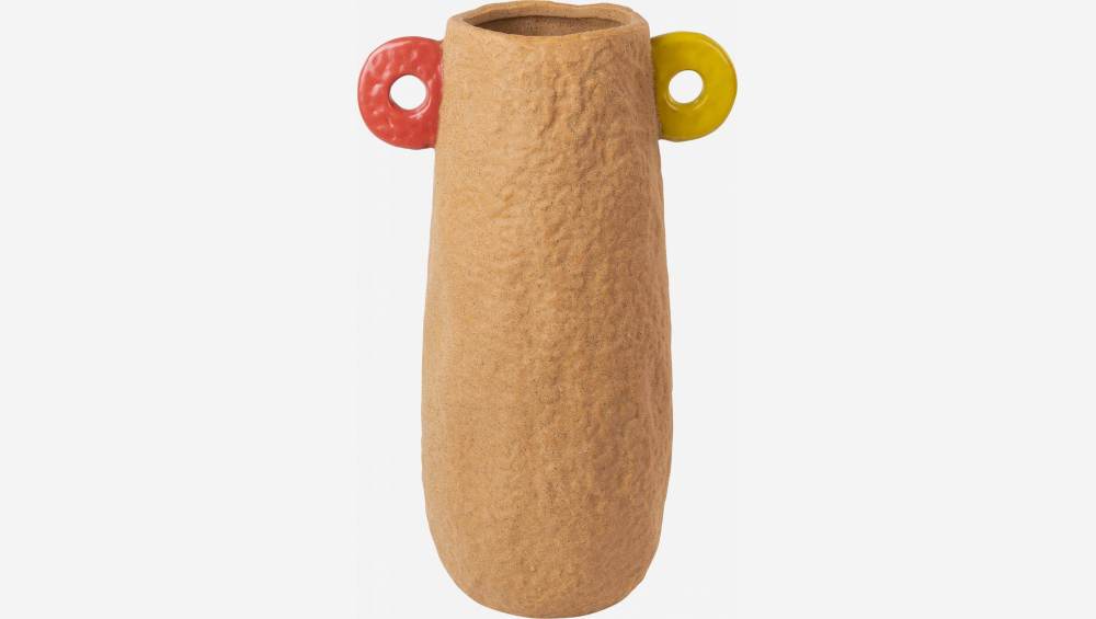 Vase en céramique - 34 cm - Terracotta