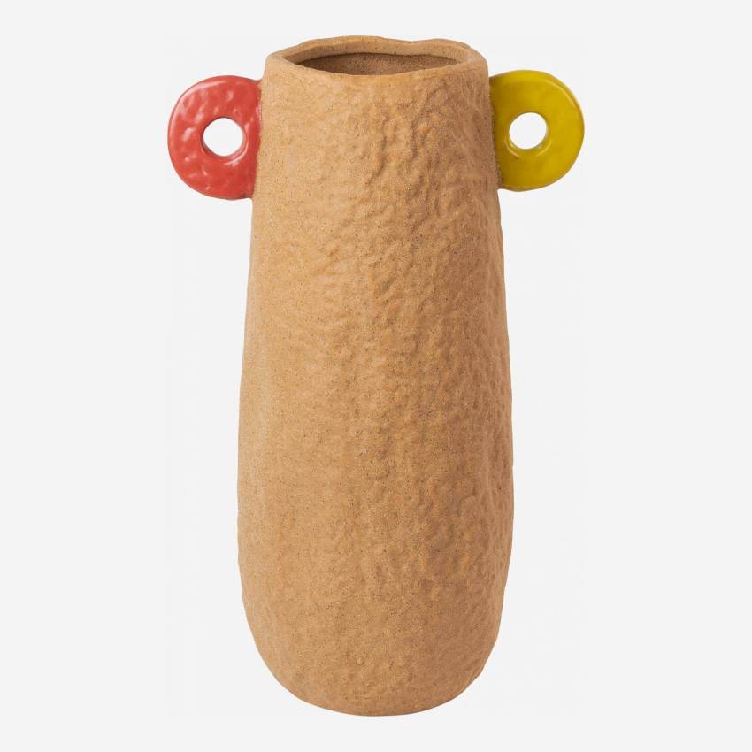 Vaso in ceramica - 34 cm - Terracotta
