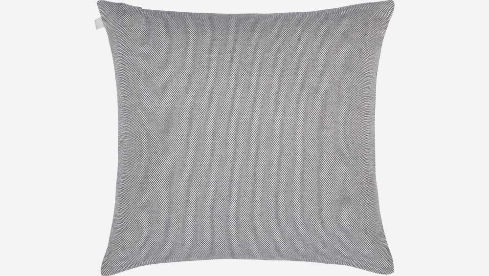 Cuscino in cotone - 45 x 45 cm - Grigio