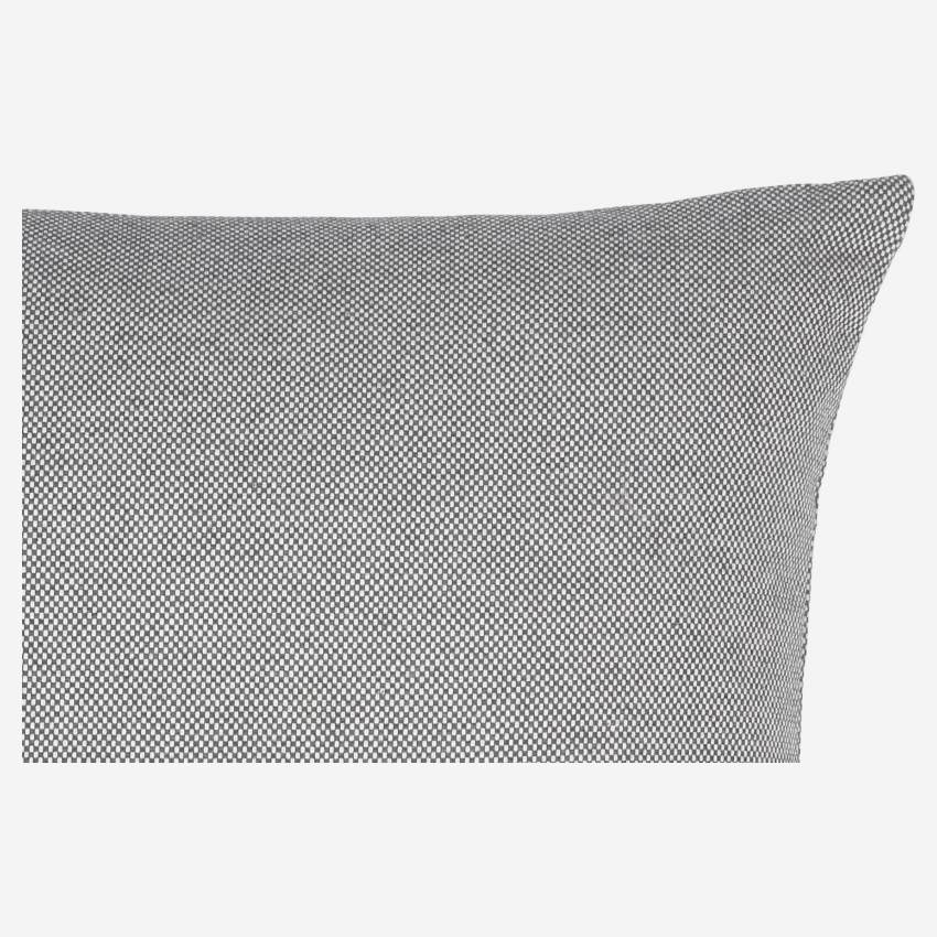 Kissen aus Baumwolle - 45 x 45 cm - Grau