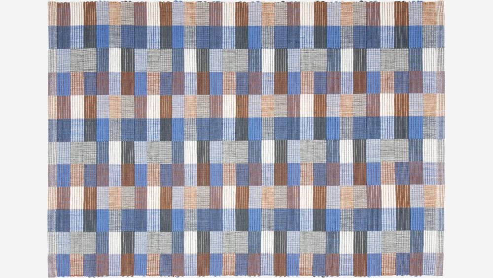 Set 2 individuales de algodón - 35 x 50 cm - Azul
