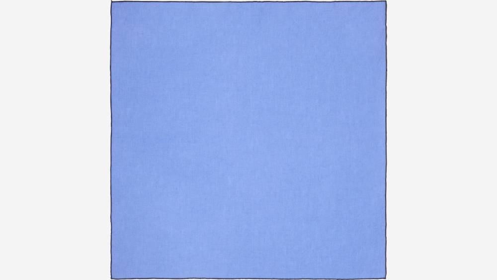 Set 2 servilletas de lino - 45 x 45 cm - Azul eléctrico