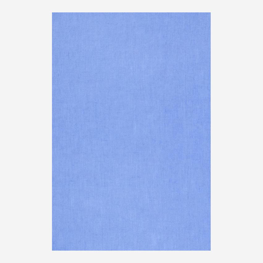 Set van 2 servetten van linnen - 45 x 45 cm - Elektrisch blauw