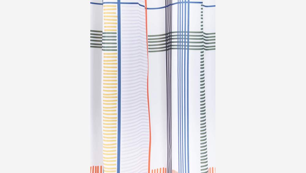 Douchegordijn van polyester - 200 x 80 cm - Meerkleurig