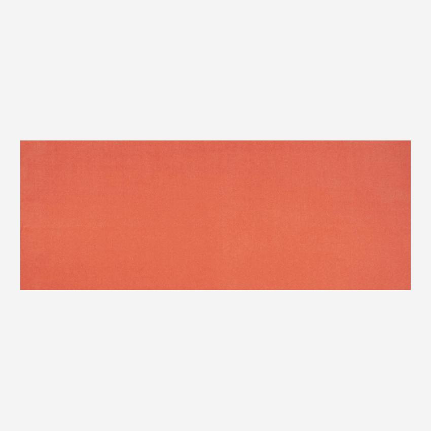 Plaid aus Fleece - 130 x 170 cm - Orange