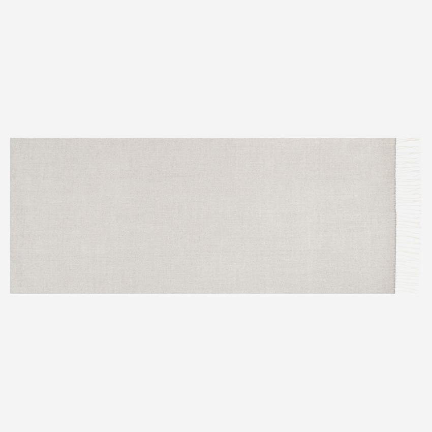Plaid aus Stoff - 130 x 170 cm - Grau