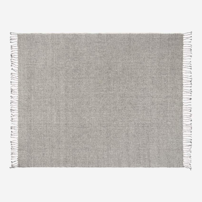 Wollen deken - 130 x 170 cm - Beige