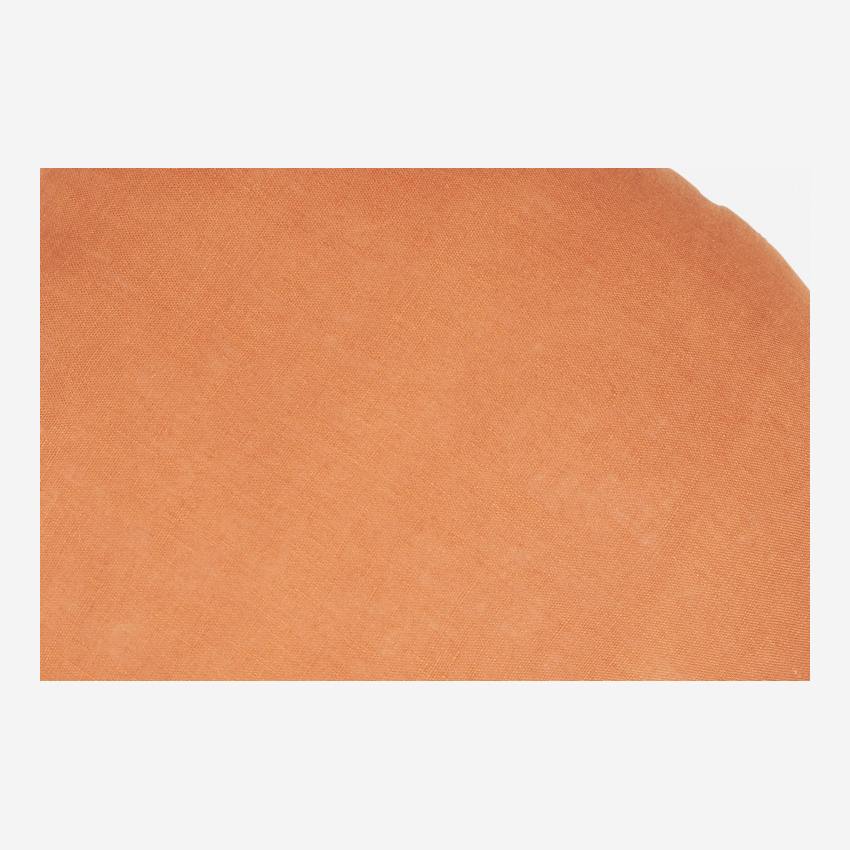 Coussin en lin - 40 cm - Orange