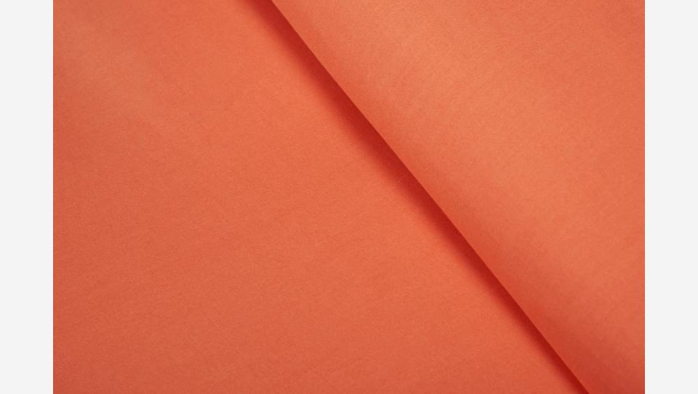 Parure de lit en coton égyptien - 140 x 200 cm - Rose corail