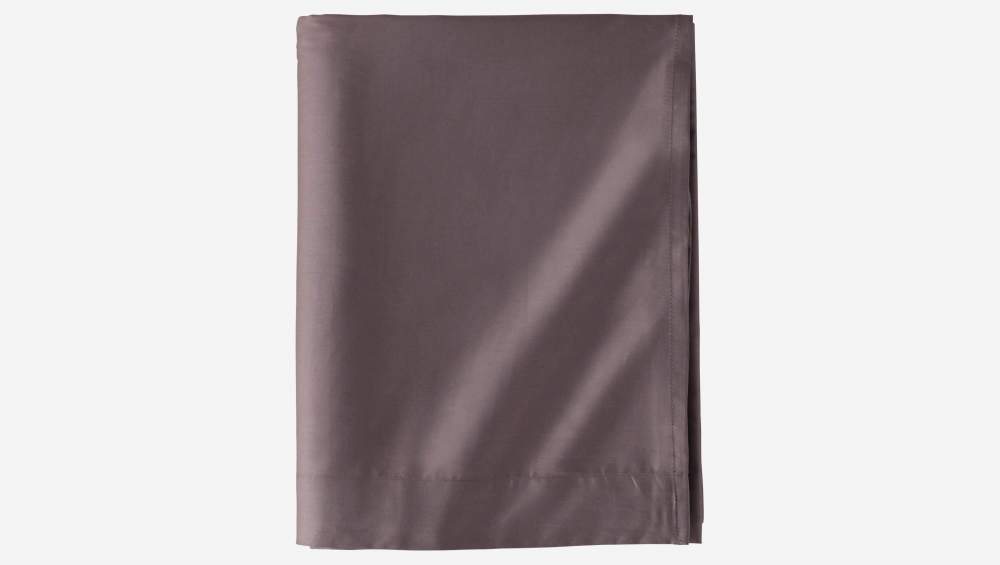 Bettlaken aus Baumwolle - 270 x 300 cm - Dunkelgrau