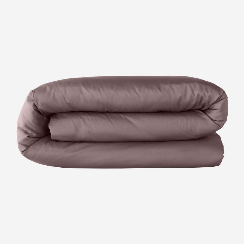 Bettbezug aus Baumwolle - 240 x 260 cm - Dunkelgrau