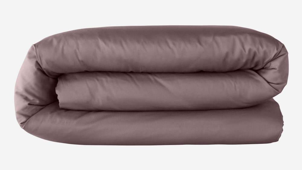 Capa de edredão de algodão - 220 x 240 cm - Cinza escuro