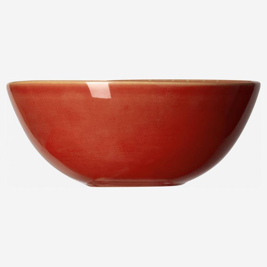 Schale aus Sandstein - 15 cm - Rot