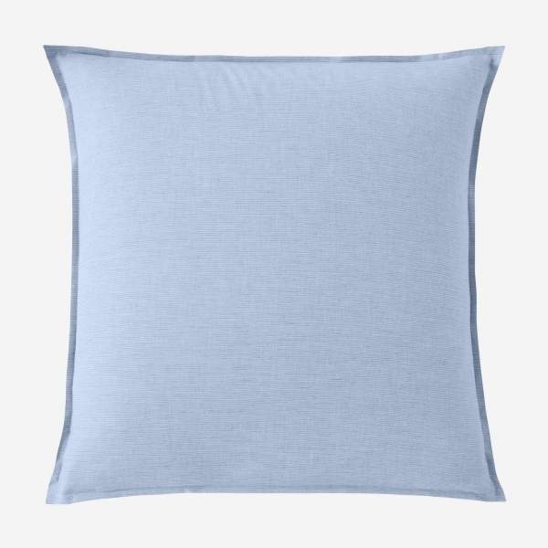 Taie d'oreiller en coton - 65 x 65 cm - Bleu clair