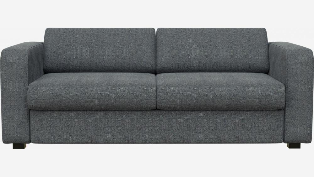 Canapé 3 places en tissu - Bleu gris