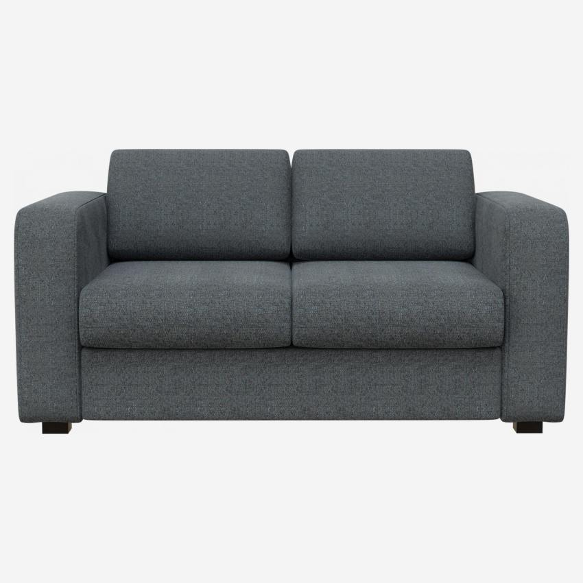 Canapé compact en tissu - Bleu gris
