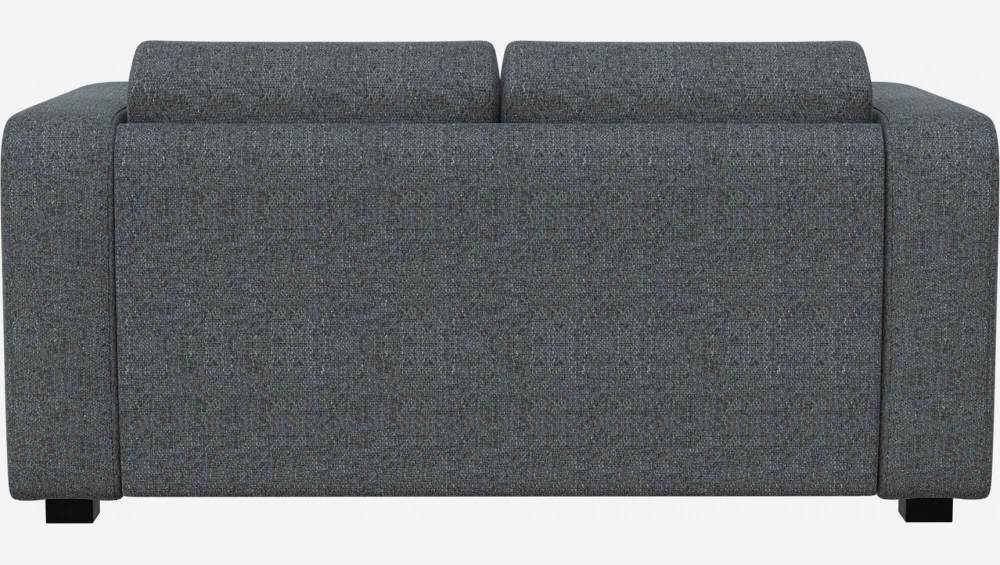 Canapé compact en tissu - Bleu gris