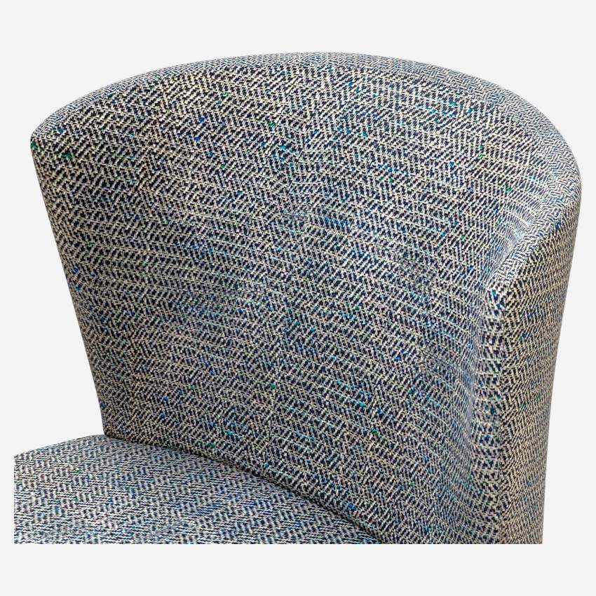 Stuhl aus Stoff - Grau meliert