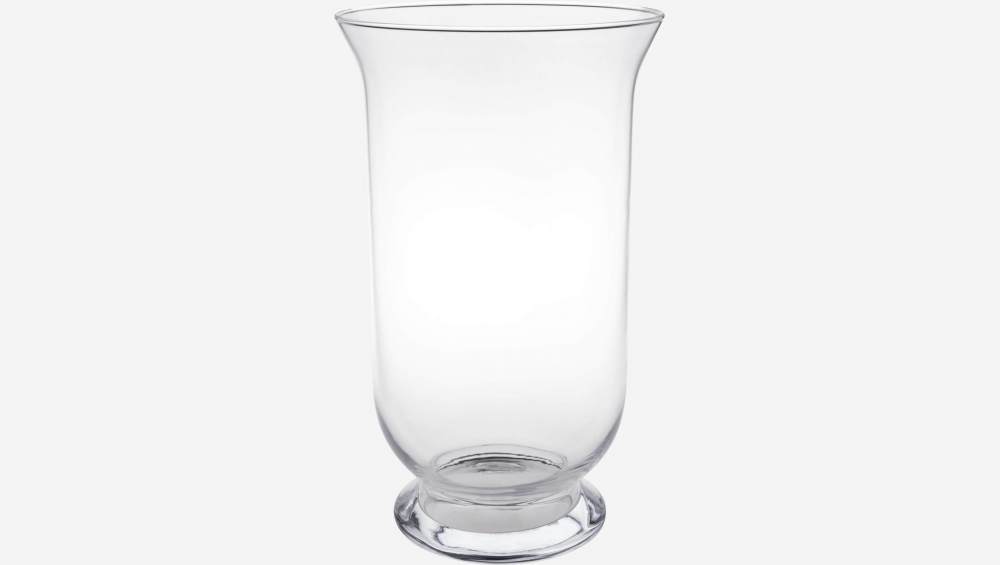 Vase aus geblasenem Glas - 30 cm - Transparent