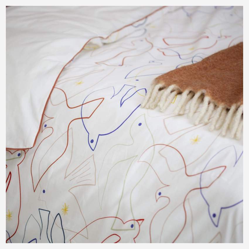 Juego de cama de algodón - 200 x 200 cm - Design by Floriane Jacques