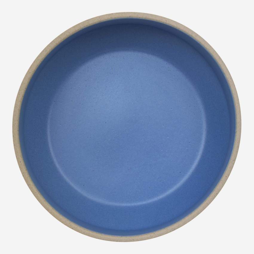 Ciotola in arenaria - 15,5 cm - Blu