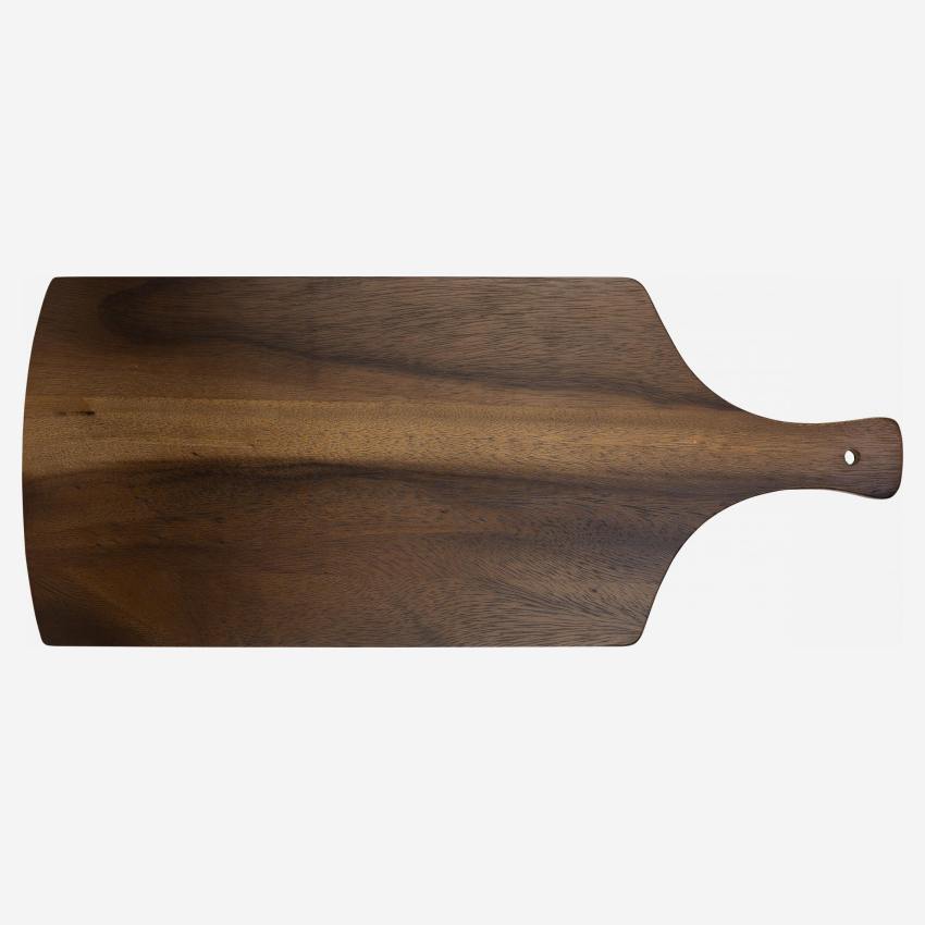 Planche à découper en bois d'acacia - 49,5 cm - Naturel