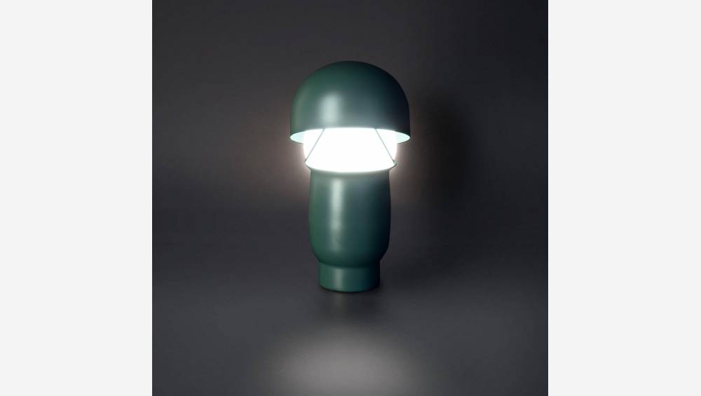 Lampe de table en métal - Vert - Design by Piergil Fourquié