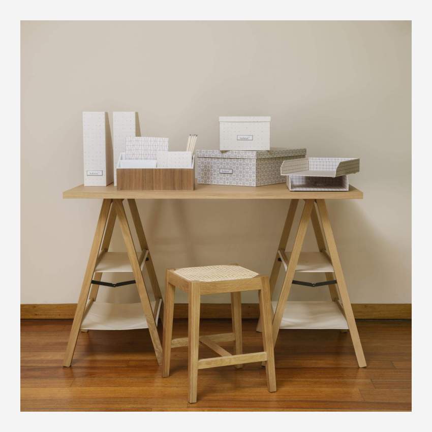 Piano del tavolo, scrivania 2,5 cmQuercia Craft 140x70 cm