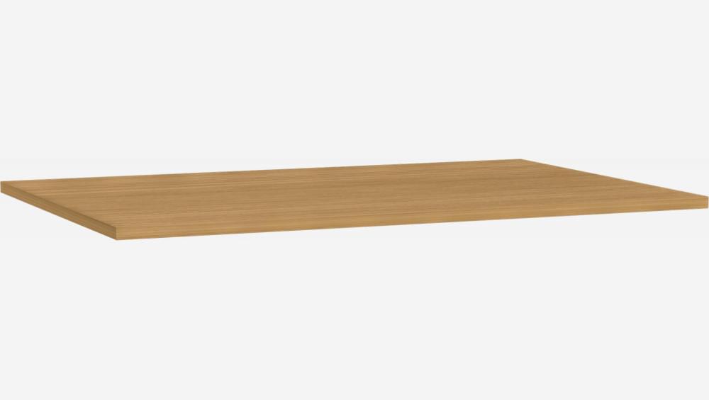Piano per scrivania in legno - 140 cm - Naturale