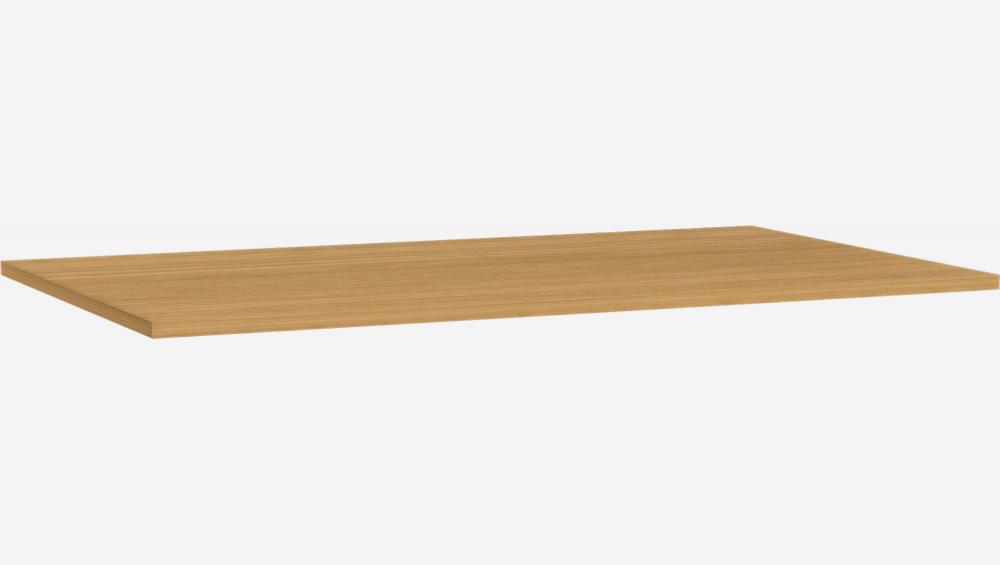 Piano per scrivania in legno - 160 cm - Naturale