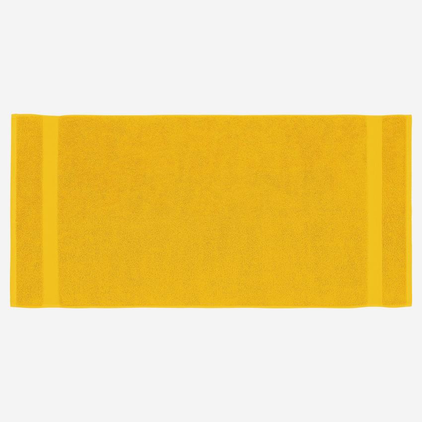 Toalla de Manos de Algodón - 50 x 100 cm - Amarillo