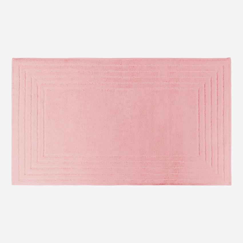 Alfombra de Baño de Algodón - 60 x 80 cm - Rosa
