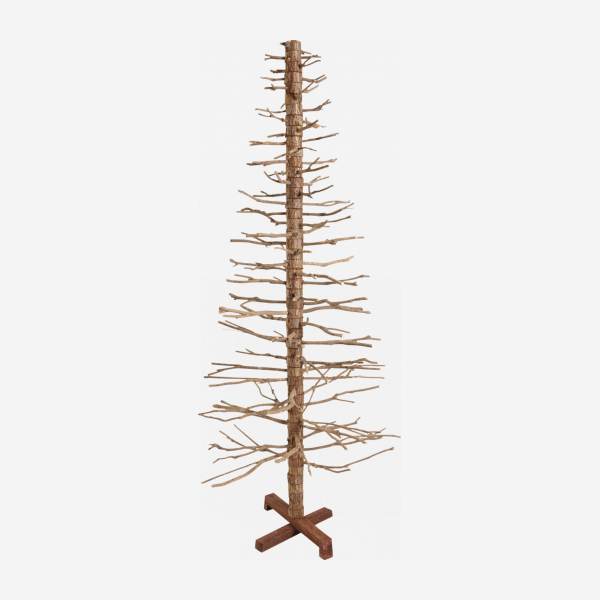 Künstlicher Tannenbaum aus Zedernholzimitation 180cm, naturfraben