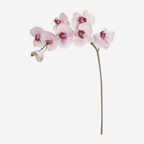 Orquídea phalaenopsis artificial 85.5cm rosa