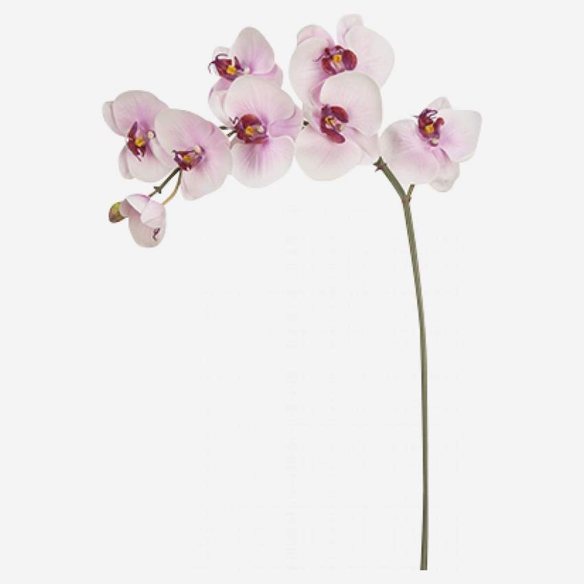 Orquídea phalaenopsis artificial 85.5cm rosa