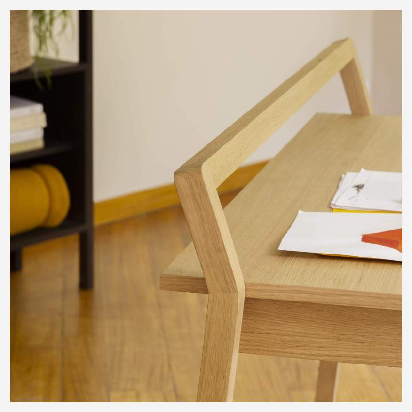 Schreibtisch aus Eiche - Naturfarben - Design by Adrien Carvès